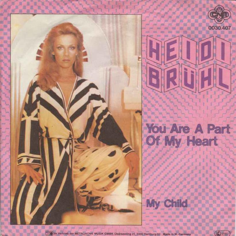 Heidi Brühl - You Are A Part Of My Heart (7" CNR Single)