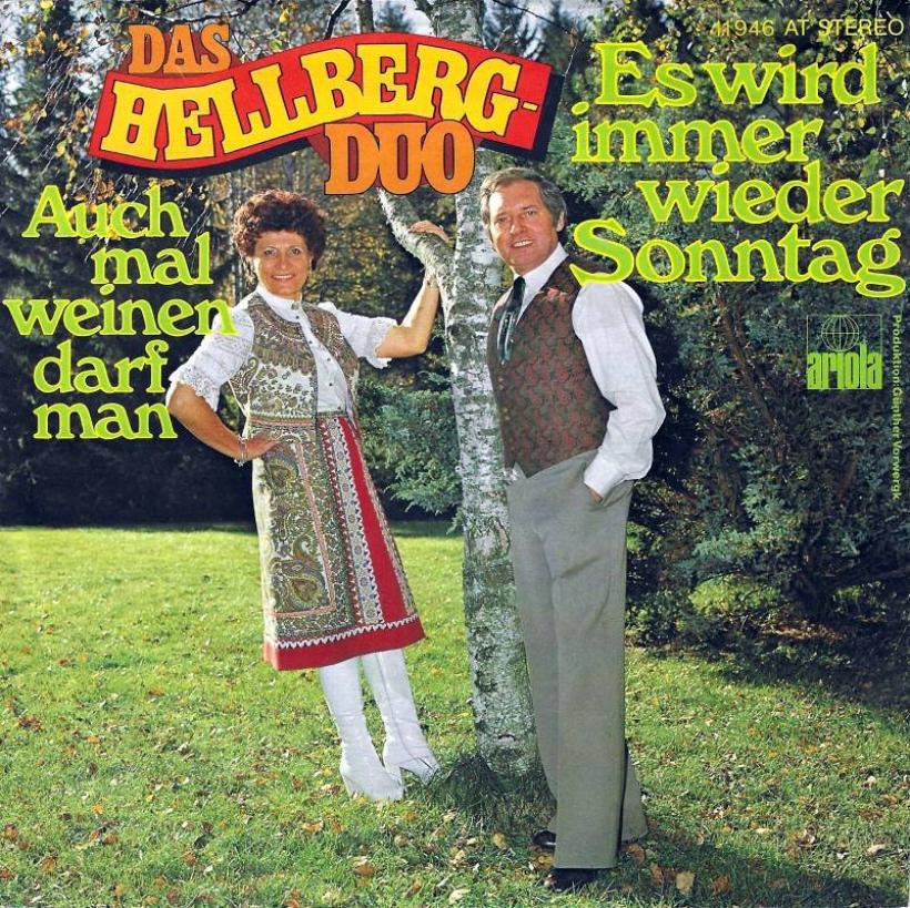 Das Hellberg Duo - Es wird immer wieder Sonntag (7")