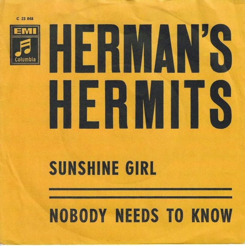 Herman's Hermits - Sunshine Girl (7" Columbia Single)