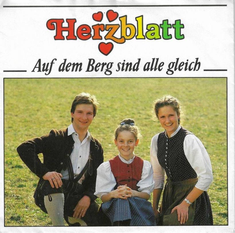 Herzblatt - Auf dem Berg sind alle gleich (7" Vinyl-Single)