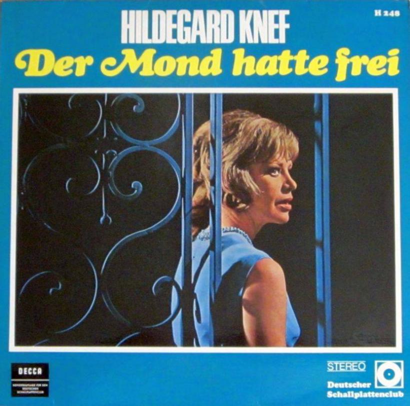 Hildegard Knef - Der Mond hatte frei (Decca LP Germany)