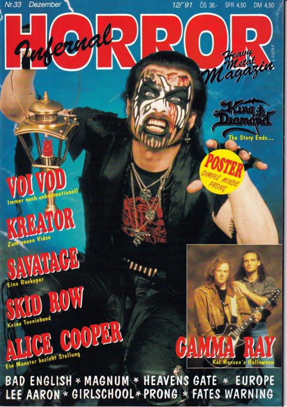 horror infernal 12 1991 cover