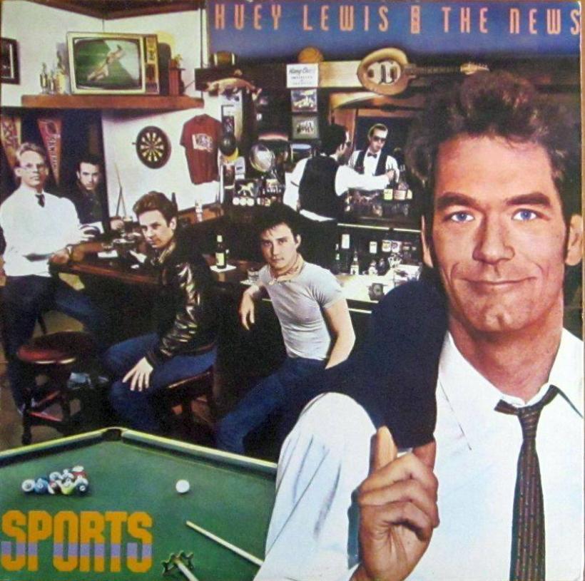 Huey Lewis & The News - Sports (Chrysalis LP Jugoslawien)