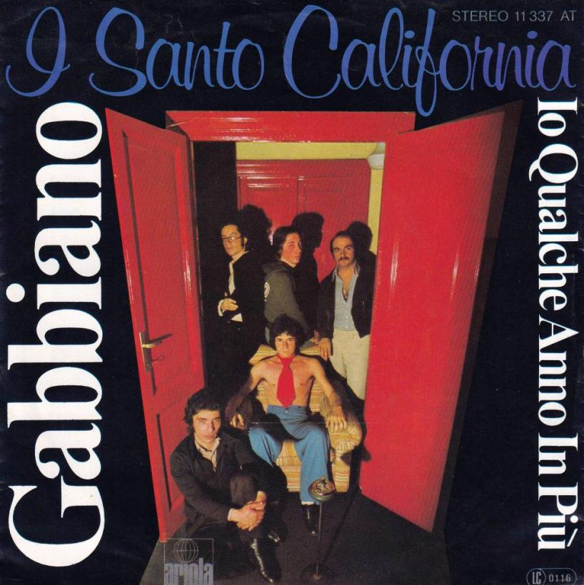 I Santo California - Gabbiano (7" Ariola Vinyl-Single)