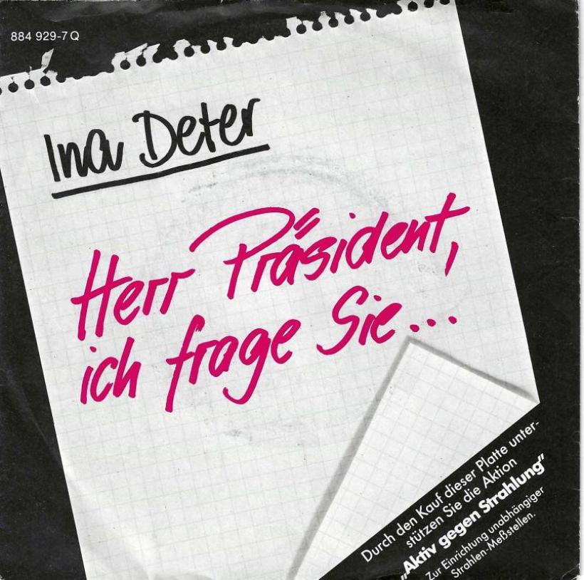 Ina Deter - Herr Präsident, ich frage Sie... (7" Single)