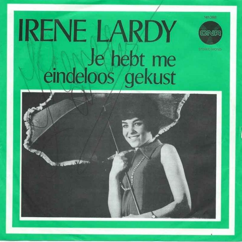 Irene Lardy - Je Hebt Me Eindeloos Gekust (Autogramm)