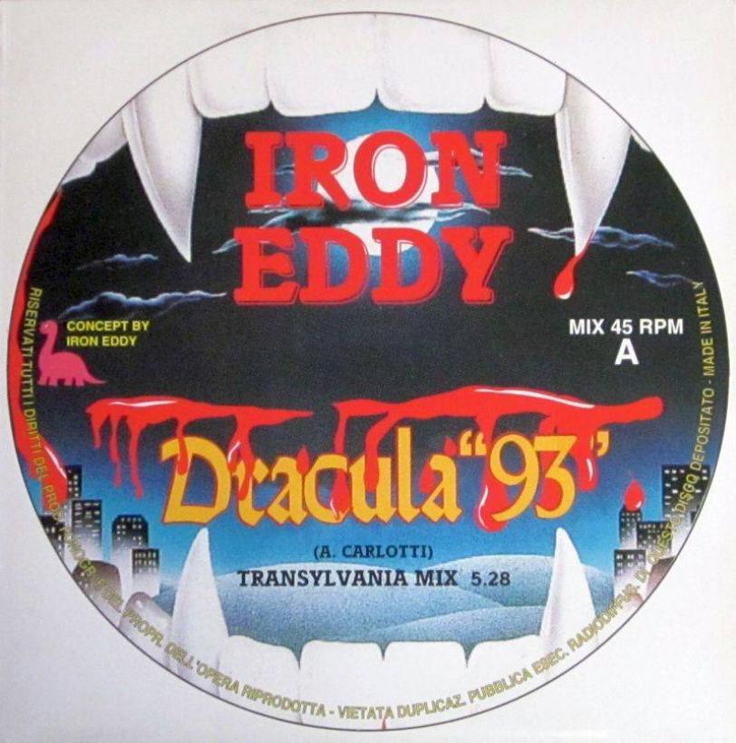 Iron Eddy - Dracula '93 (12" Vinyl Maxi-Single Italy)