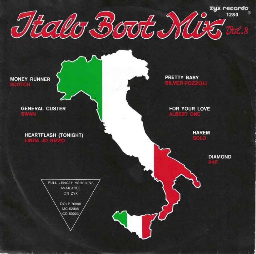 Italo Boot Mix - Vol. 8 (ZYX Vinyl-Single Germany)