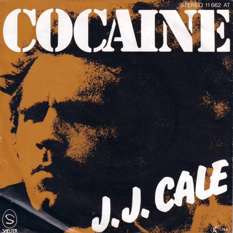 J J Cale - Cocaine  Hey Baby (7" Vinyl-Single Germany)
