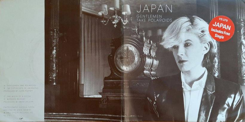 Japan - Gentlemen Take Polaroids (2 x 7" back cover)