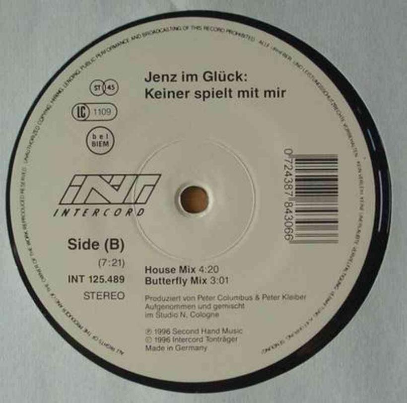 Jenz im Glück - Keiner spielt mit mir (Maxi-Single)