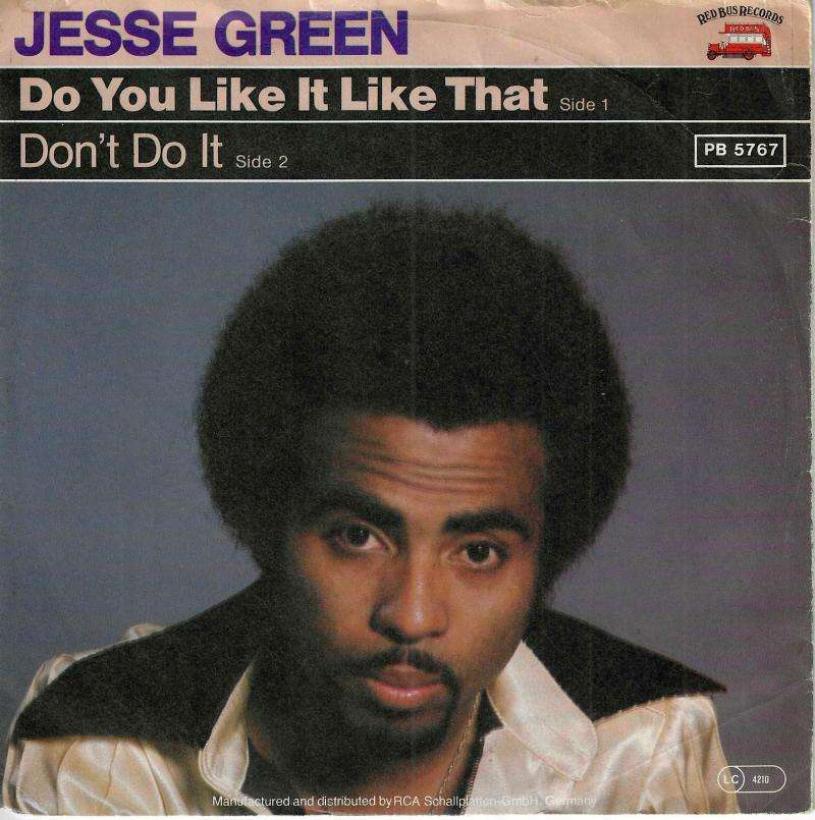 Jesse Green - Do You Like That (7" Vinyl-Single Germany)