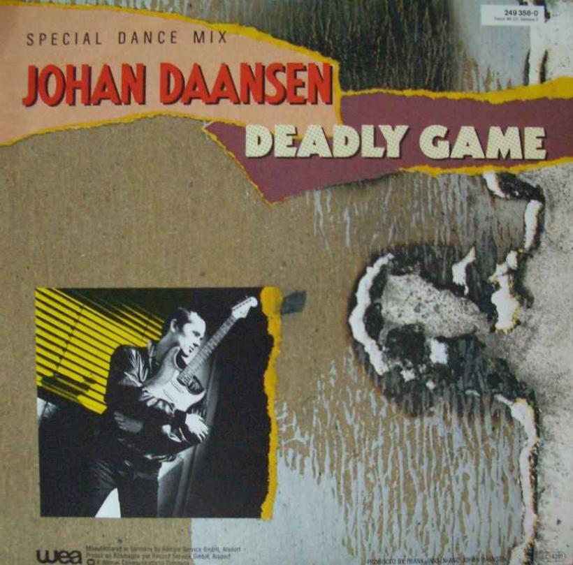 Johan Daansen - Deadly Game (WEA Vinyl Maxi-Single)