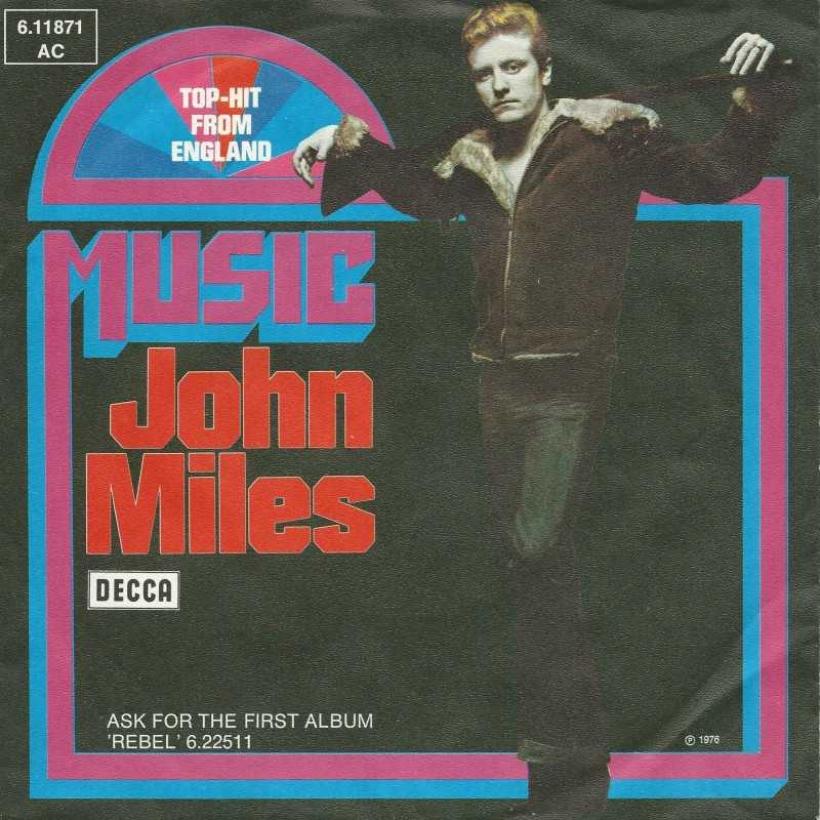 John Miles - Music (7" Decca Vinyl-Single Germany)