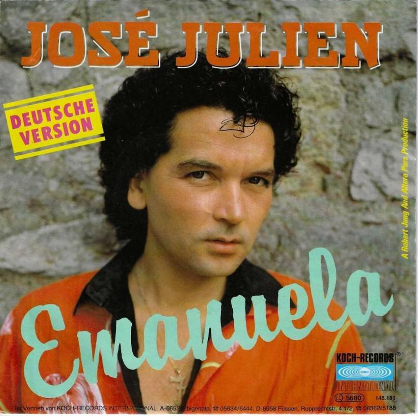 Jose Julien - Emanuela: Deutsche Version (7" Single)