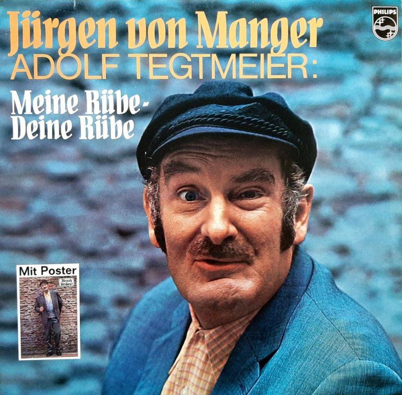 Jürgen von Manger - Meine Rübe Deine Rübe: mit Poster (LP)