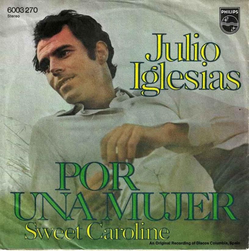 Julio Iglesias - Por Una Mujer (Philips Vinyl-Single)