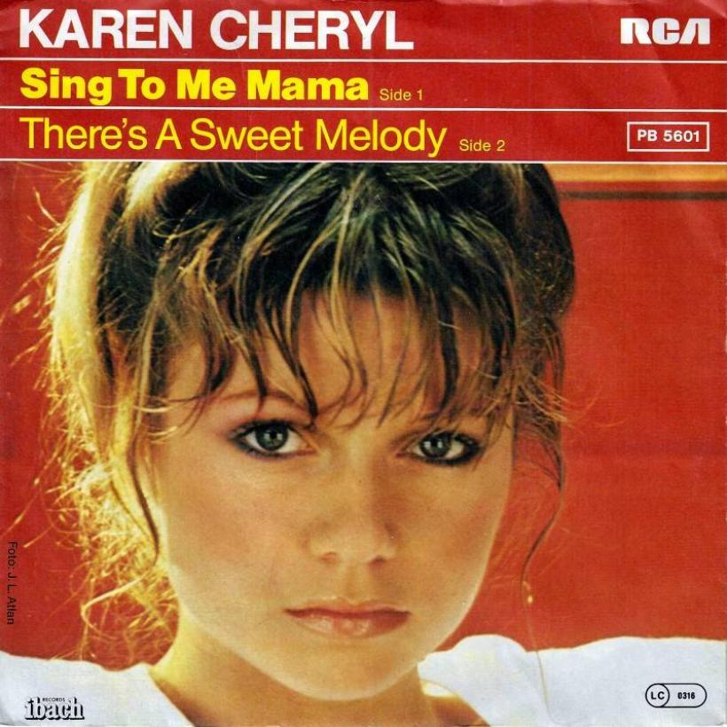 Karen Cheryl - Sing To Me Mama (7" Vinyl-Single Germany)