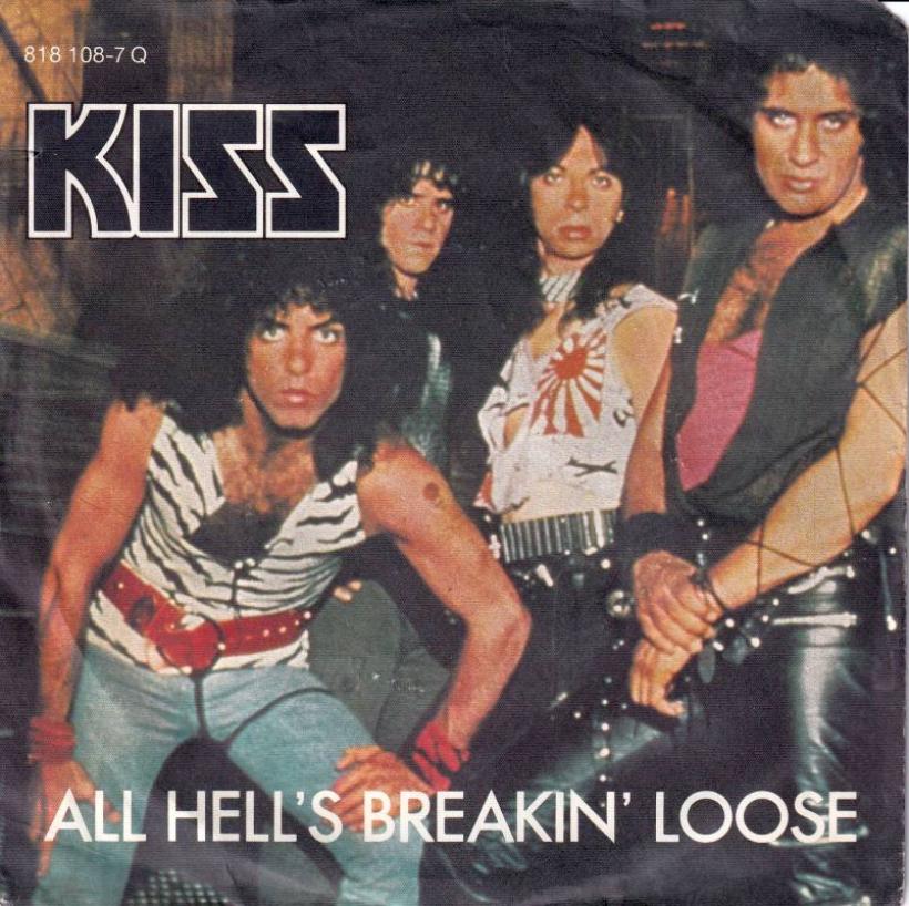 Kiss - All Hells Breakin Loose (7" Casablanca Vinyl-Single)