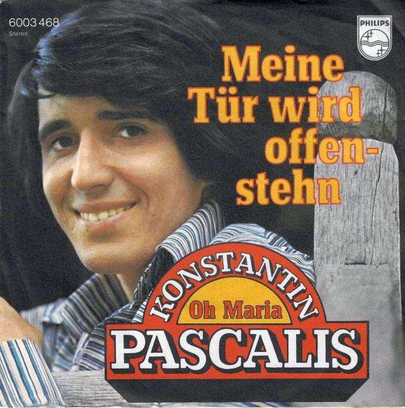 Konstantin Pascalis - Meine Tür wird offenstehn (7")