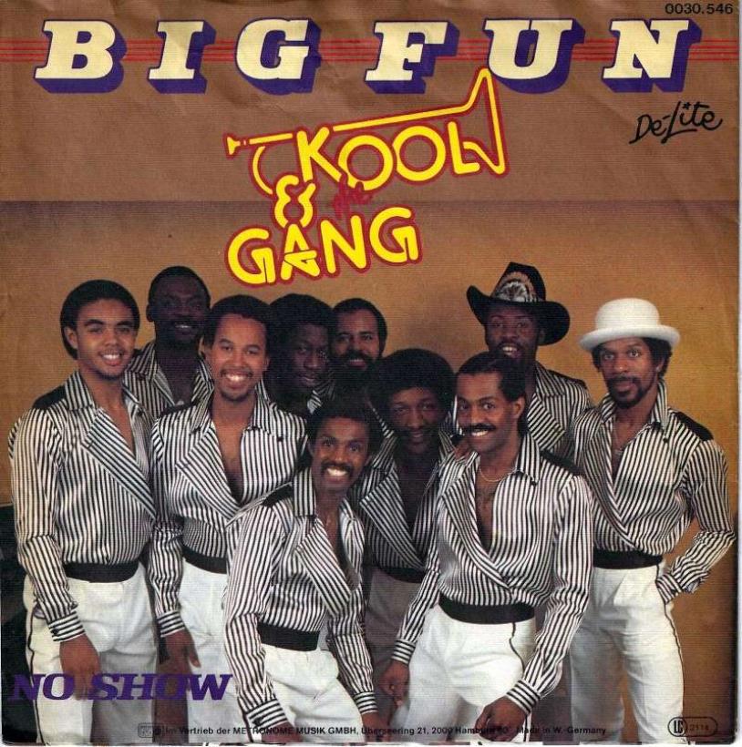 Kool And The Gang - Big Fun (7" De-Lite Single Germany)