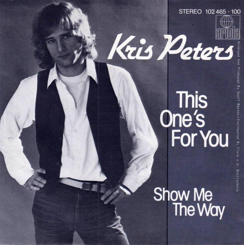Kris Peters - This One's Foy You (7" Ariola Single Germany)