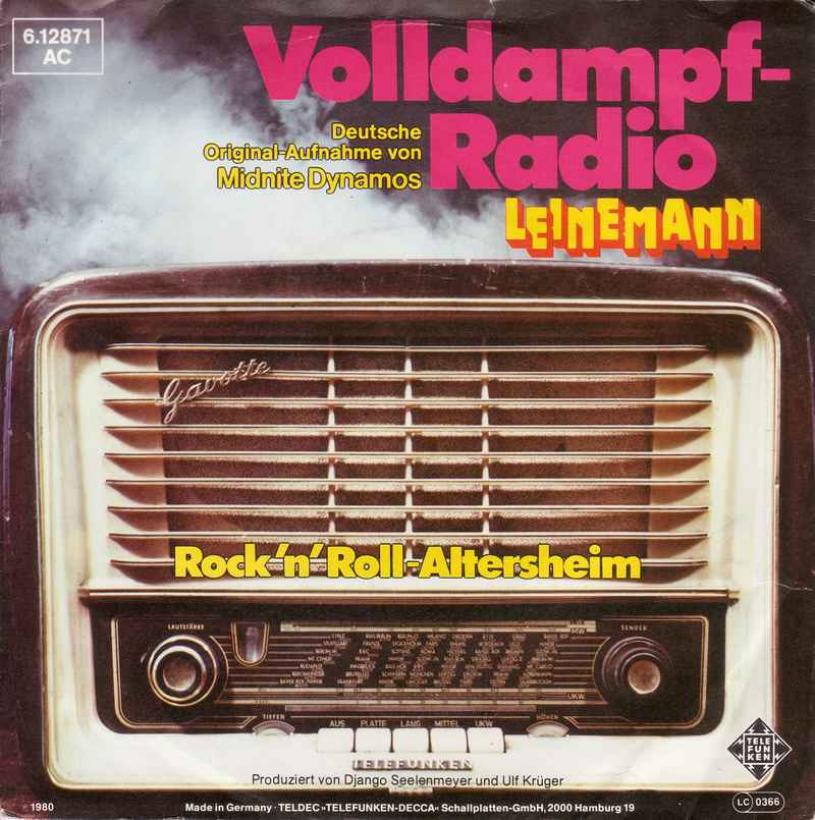 Leinemann - Volldampf Radio (Telefunken Vinyl-Single)