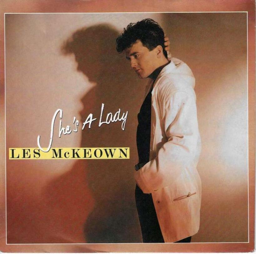 Les McKeown - She's A Lady (7" Hansa Vinyl-Single)