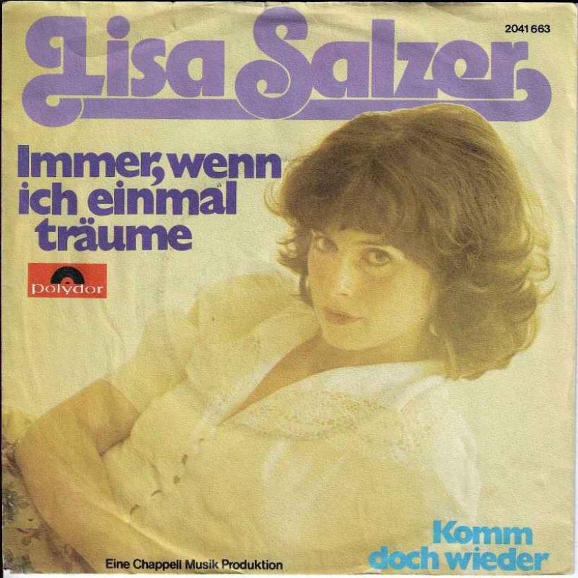 Lisa Salzer - Immer, wenn ich einmal träume (7" Single)