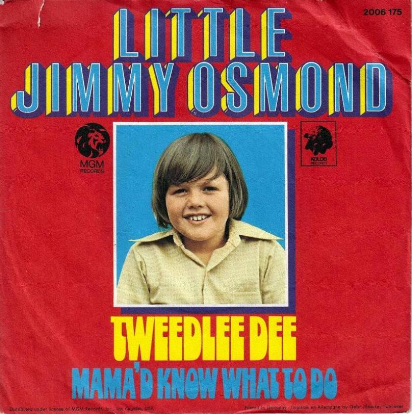 Little Jimmy Osmond - Tweedlee Dee (7" Vinyl-Single)