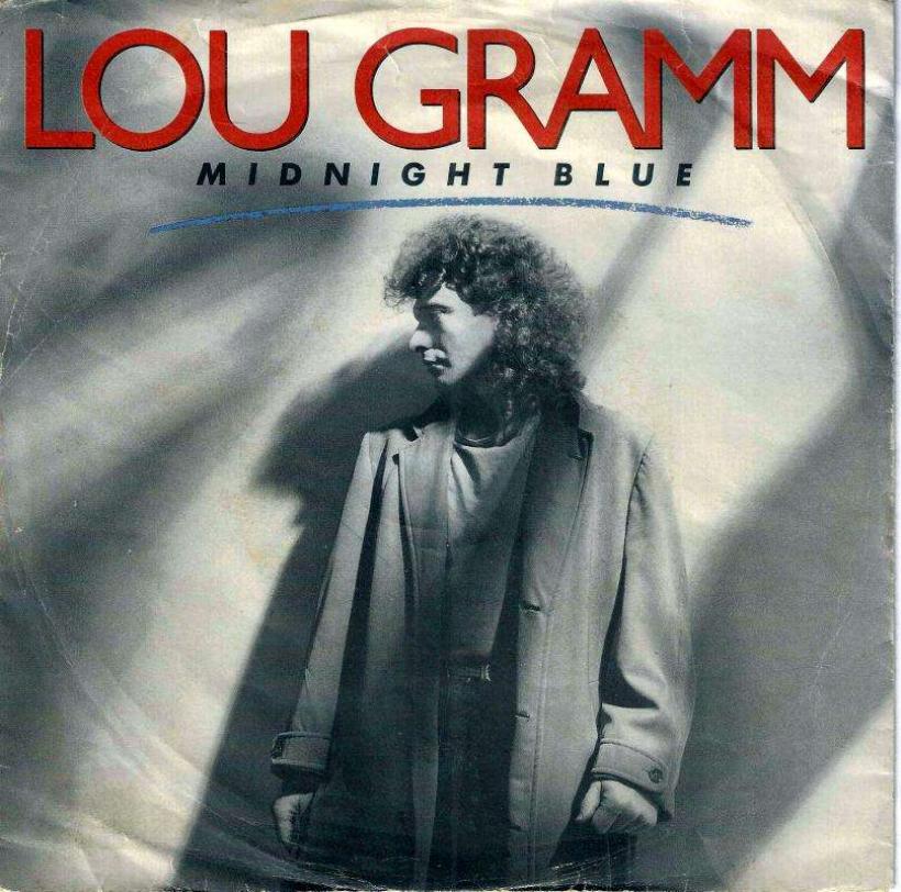 Lou Gramm - Midnight Blue (7" Atlantic Single Germany)