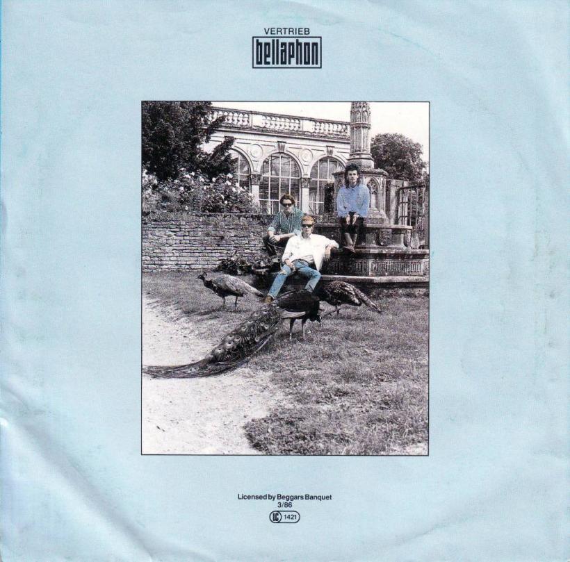 Love And Rockets - If There's A Heaven Above (7" back cover)