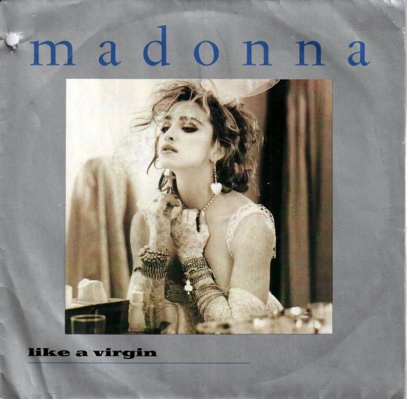 Madonna - Like A Virgin (7" Sire Vinyl-Single France)