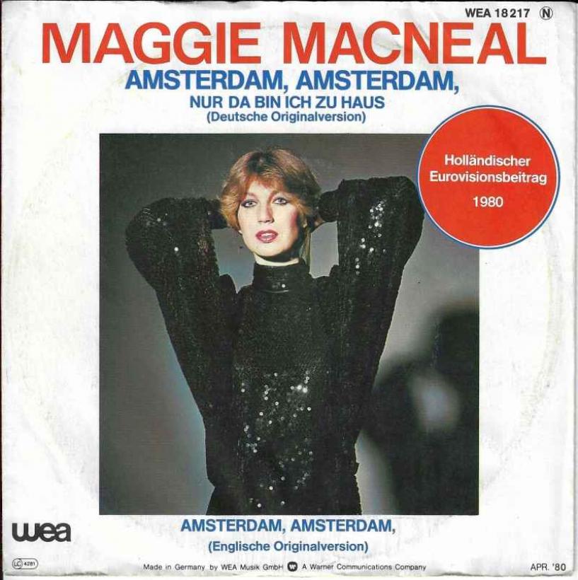 Maggie MacNeal - Amsterdam: Deutsche Version (7" Single)