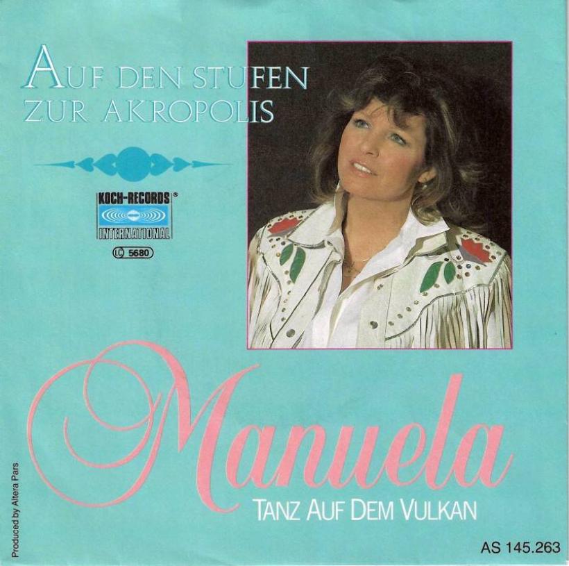 Manuela - Auf den Stufen zur Akropolis (7" Vinyl-Single)