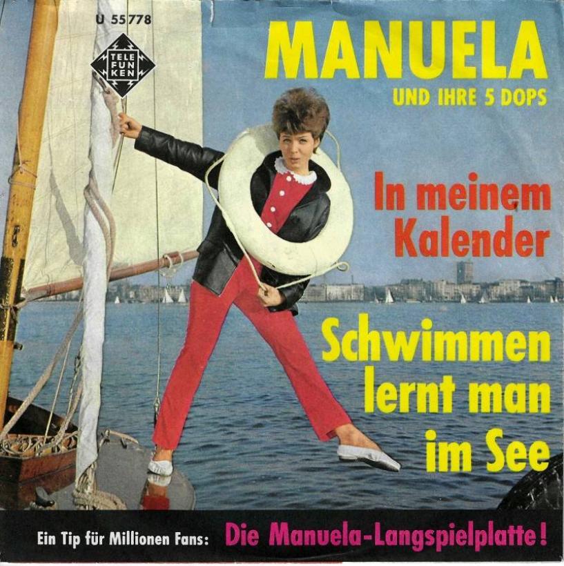 Manuela - Schwimmen lernt man im See (7" Vinyl-Single)