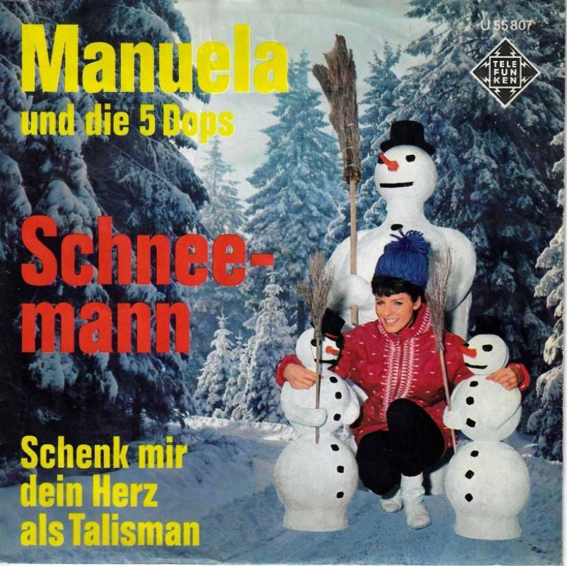 Manuela - Schneemann (7" Telefunken Vinyl-Single Germany)