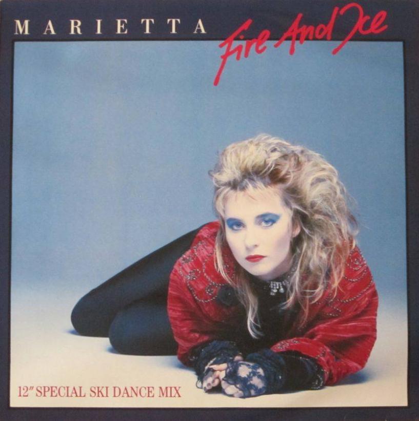 Marietta - Fire And Ice (12" CBS Maxi-Single Germany)