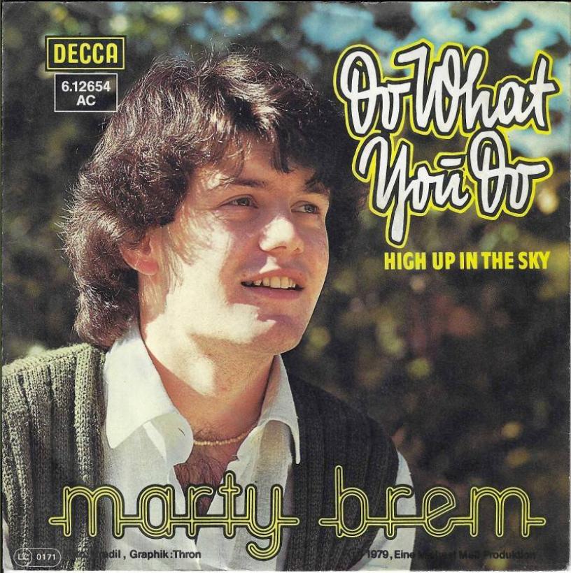 Marty Brem - Do What You Do (7" Decca Single Germany)