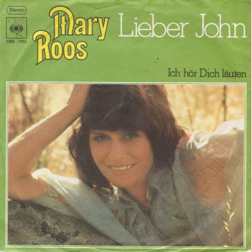 Mary Roos - Lieber John (Vinyl-Single Germany 1973)