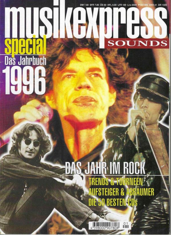 me sounds jahrbuch 1996 Heftcover