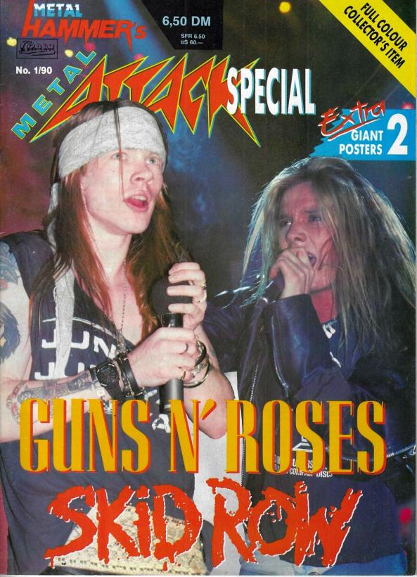 metal attack 01 1990 Heftcover