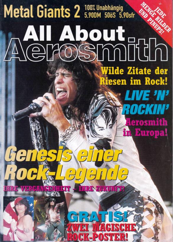 metal giants aerosmith Heftcover