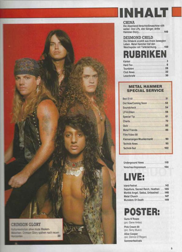 Metal Hammer (08/1991) content b