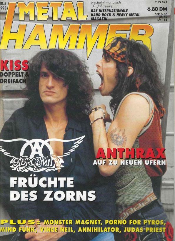 Metal Hammer 05/1993 cover