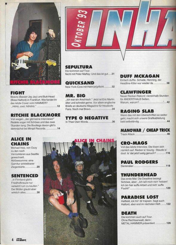 Metal Hammer 10-1993 content a
