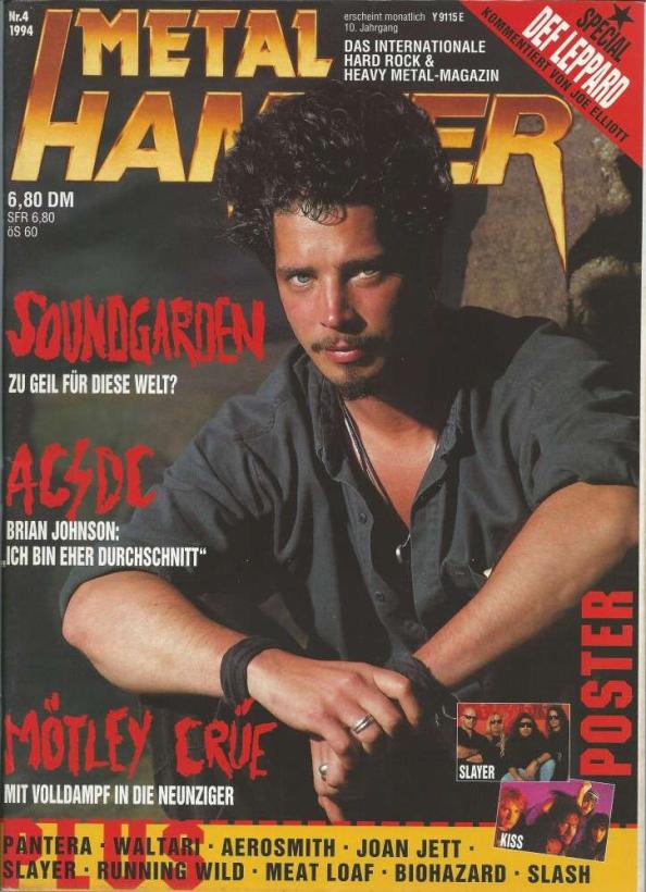 Metal Hammer 04 1994 Heftcover