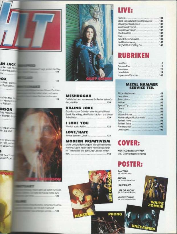 Metal Hammer 06 1994 content b