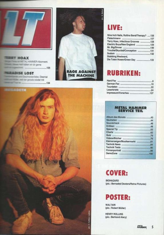 Metal Hammer 07 1994 content b