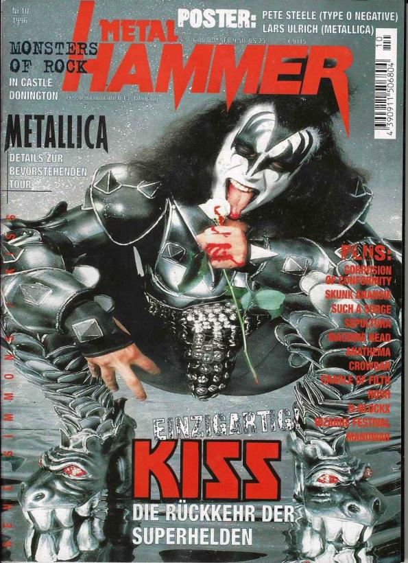 Metal Hammer 10/1996 cover